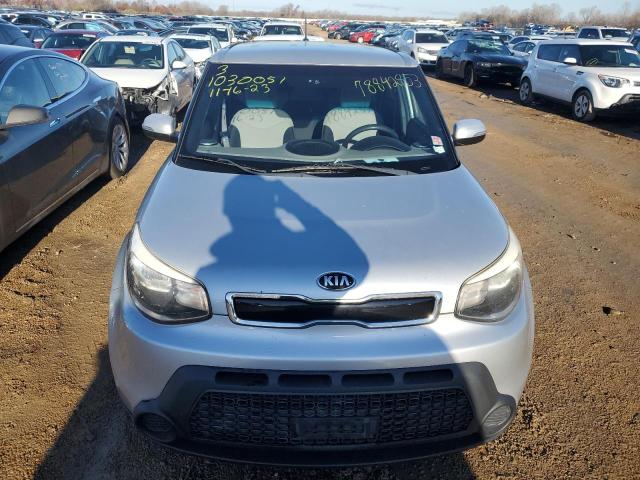 KNDJP3A53E7703246 - 2014 KIA SOUL + SILVER photo 5