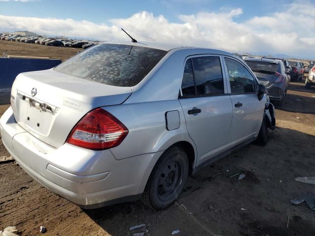 3N1CC1AP1AL458269 - 2010 NISSAN VERSA S SILVER photo 3