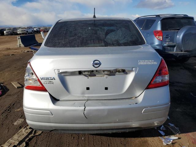 3N1CC1AP1AL458269 - 2010 NISSAN VERSA S SILVER photo 6