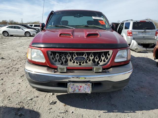 1FTRX17W42NA14847 - 2002 FORD F150 RED photo 5