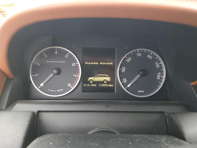 SALSP2E42CA727207 - 2012 LAND ROVER RANGE ROVE AUTOBIOGRAPHY WHITE photo 9