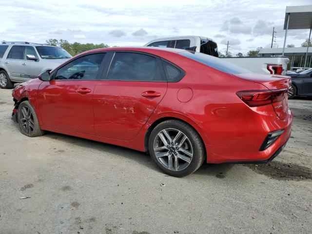 3KPF34AD7KE020444 - 2019 KIA FORTE GT LINE RED photo 2