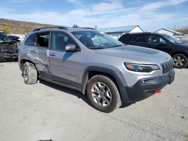 1C4PJMBN4KD227280 - 2019 JEEP CHEROKEE TRAILHAWK SILVER photo 4