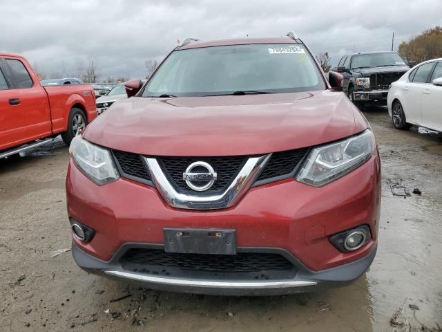 5N1AT2MV7FC854872 - 2015 NISSAN ROGUE S RED photo 5