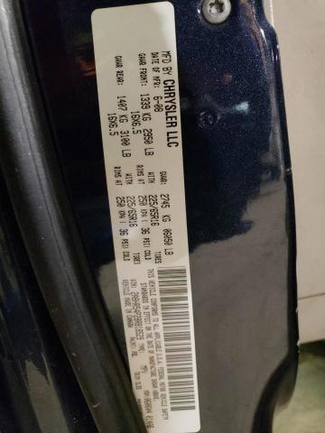 2A8HR54P28R818529 - 2008 CHRYSLER TOWN & COU TOURING BLUE photo 12