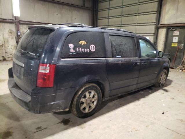 2A8HR54P28R818529 - 2008 CHRYSLER TOWN & COU TOURING BLUE photo 3