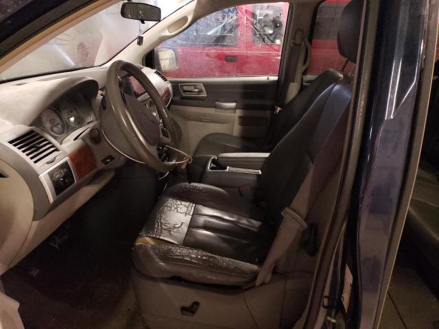 2A8HR54P28R818529 - 2008 CHRYSLER TOWN & COU TOURING BLUE photo 7
