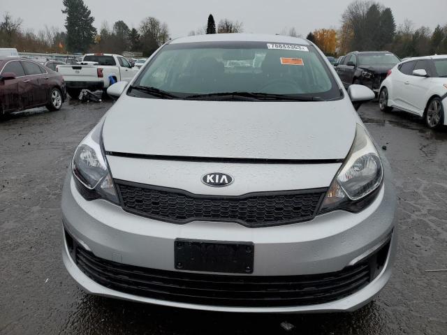 KNADM4A3XH6113496 - 2017 KIA RIO LX SILVER photo 5