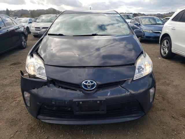 JTDKN3DU1F0454324 - 2015 TOYOTA PRIUS GRAY photo 5