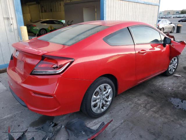 2HGFG3B52EH515277 - 2014 HONDA CIVIC LX RED photo 3