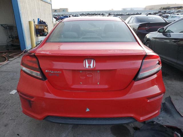 2HGFG3B52EH515277 - 2014 HONDA CIVIC LX RED photo 6