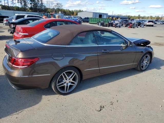 WDDKK5KF0EF270423 - 2014 MERCEDES-BENZ E 350 BROWN photo 3