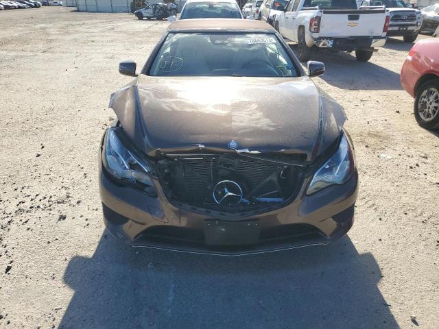 WDDKK5KF0EF270423 - 2014 MERCEDES-BENZ E 350 BROWN photo 5