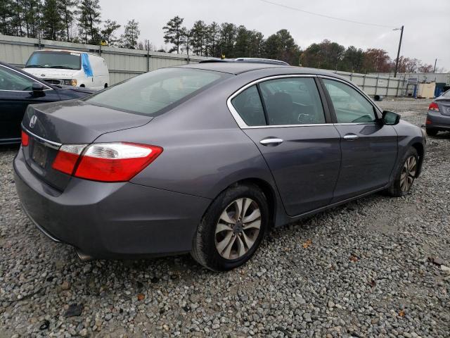 1HGCR2F31EA097308 - 2014 HONDA ACCORD LX GRAY photo 3