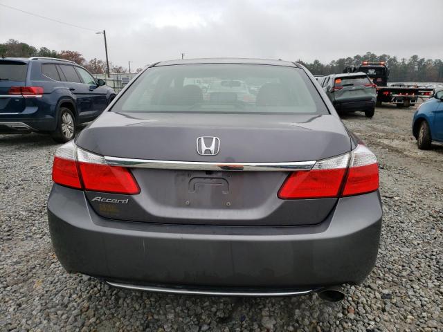 1HGCR2F31EA097308 - 2014 HONDA ACCORD LX GRAY photo 6