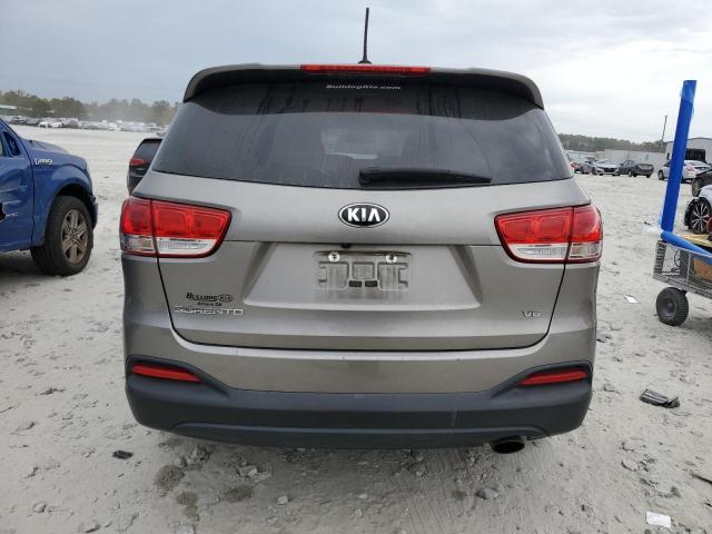 5XYPGDA53HG333147 - 2017 KIA SORENTO LX GRAY photo 6