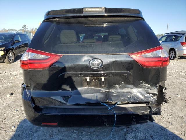 5TDYZ3DC2LS087805 - 2020 TOYOTA SIENNA XLE BLACK photo 6