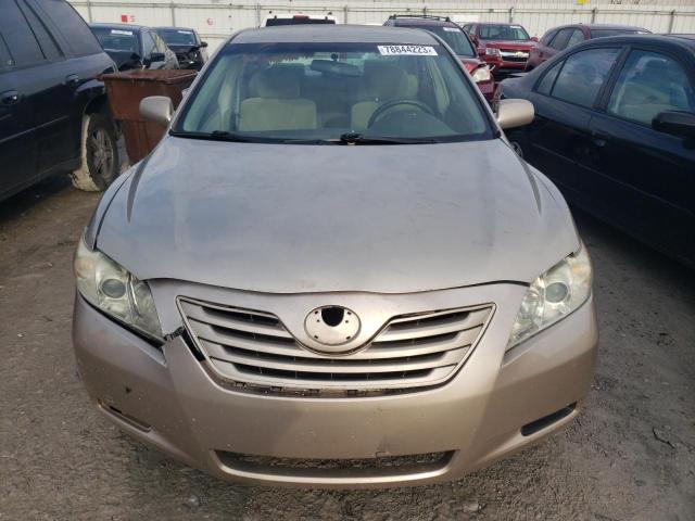 4T1BE46K87U578503 - 2007 TOYOTA CAMRY CE BEIGE photo 5