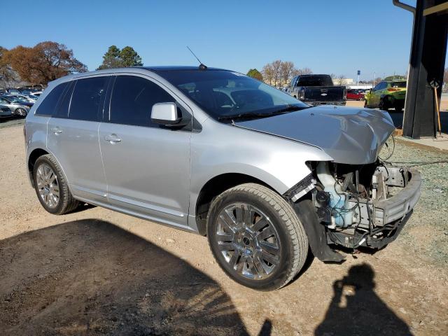 2FMDK3AC9ABA09457 - 2010 FORD EDGE SPORT SILVER photo 4