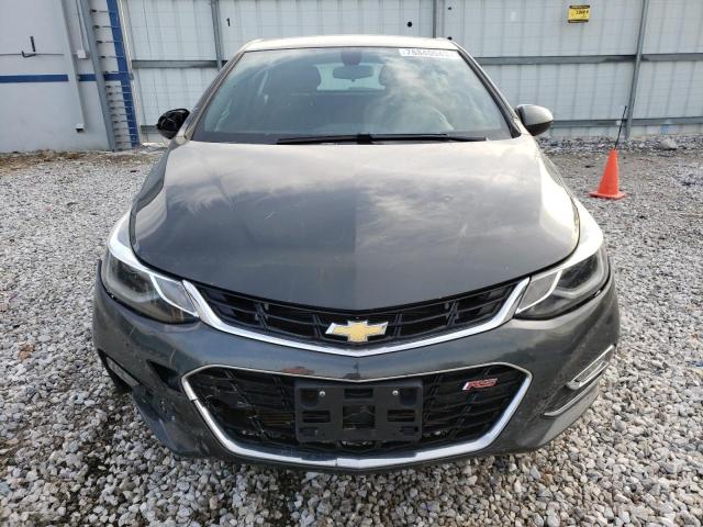 3G1BE6SM2HS592107 - 2017 CHEVROLET CRUZE LT CHARCOAL photo 5