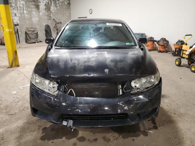 2HGFA16539H317071 - 2009 HONDA CIVIC LX BLACK photo 5