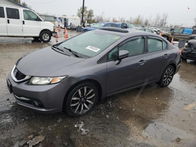 2HGFB2F9XEH545696 - 2014 HONDA CIVIC EXL 灰色 照片 1
