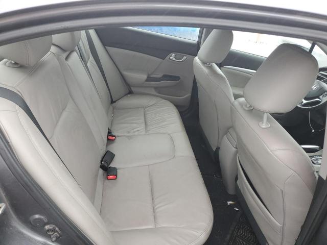 2HGFB2F9XEH545696 - 2014 HONDA CIVIC EXL 灰色 照片 10
