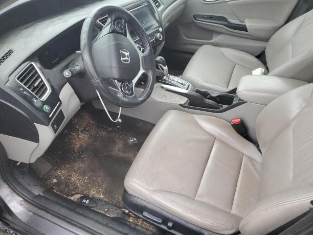 2HGFB2F9XEH545696 - 2014 HONDA CIVIC EXL 灰色 照片 7