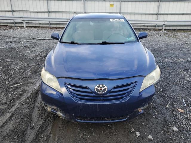 4T1BE46K59U370100 - 2009 TOYOTA CAMRY BASE BLUE photo 5