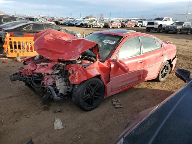 1G2NV52E92C216139 - 2002 PONTIAC GRAND AM GT1 RED photo 1