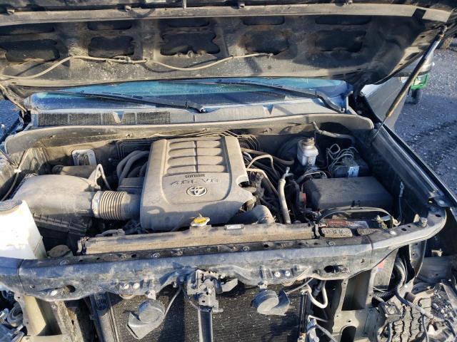 5TFUM5F14HX069618 - 2017 TOYOTA TUNDRA DOUBLE CAB SR/SR5 BLACK photo 11