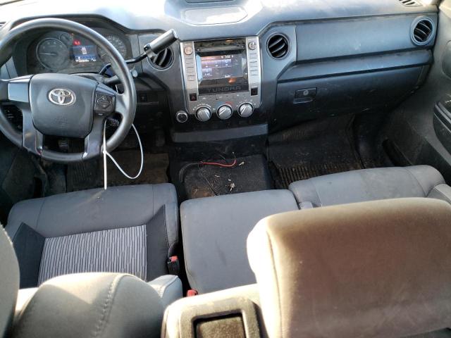 5TFUM5F14HX069618 - 2017 TOYOTA TUNDRA DOUBLE CAB SR/SR5 BLACK photo 8