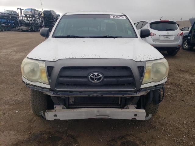5TETX22N67Z358615 - 2007 TOYOTA TACOMA ACCESS CAB WHITE photo 5