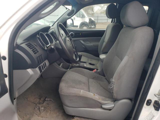 5TETX22N67Z358615 - 2007 TOYOTA TACOMA ACCESS CAB WHITE photo 7