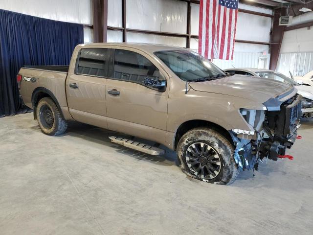 1N6AA1ED2MN523125 - 2021 NISSAN TITAN SV TAN photo 4