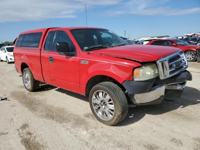 1FTRF12216KE06473 - 2006 FORD F150 RED photo 4