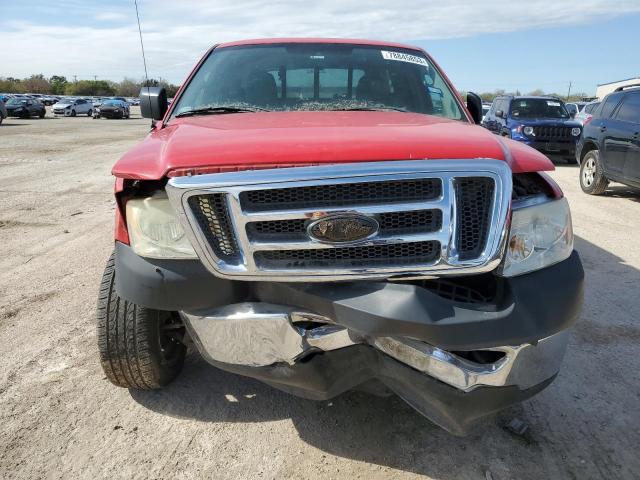 1FTRF12216KE06473 - 2006 FORD F150 RED photo 5