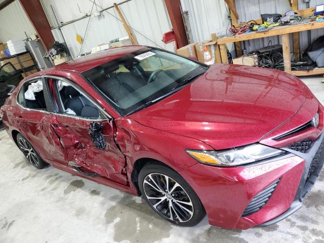 4T1B11HK7JU603356 - 2018 TOYOTA CAMRY L MAROON photo 4