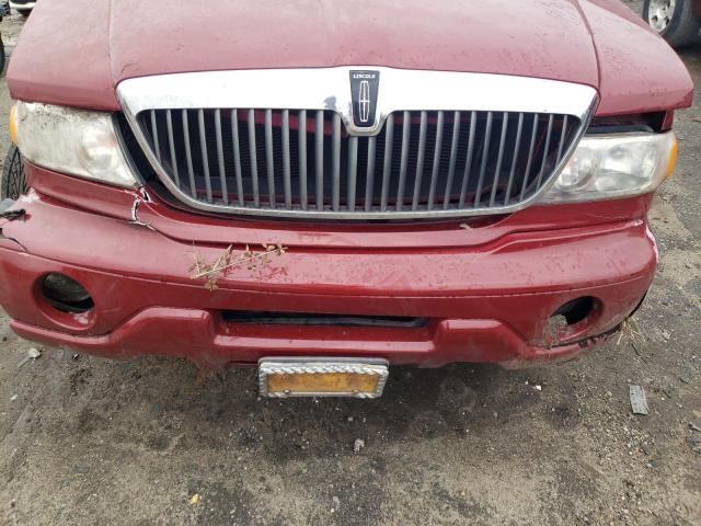 5LMEU27R01LJ19508 - 2001 LINCOLN NAVIGATOR მუქწითელი ფოტო 12