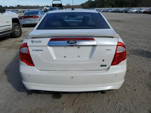 3FAHP0JG7AR354292 - 2010 FORD FUSION SEL WHITE photo 6