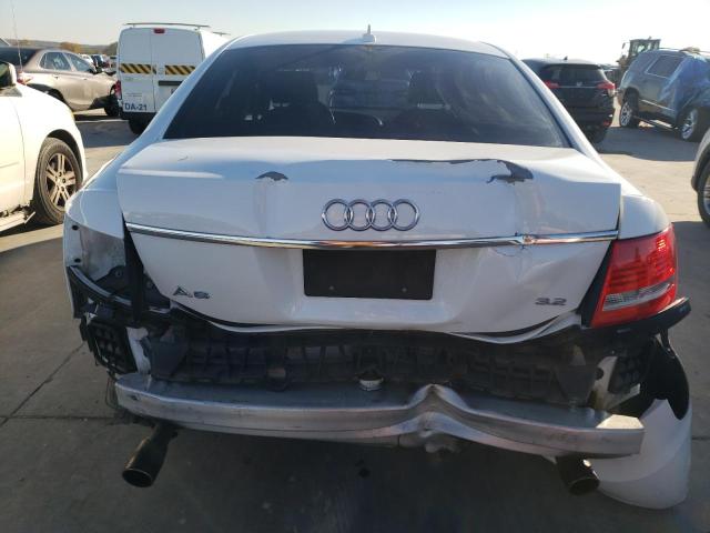 WAUAH74F47N044968 - 2007 AUDI A6 3.2 WHITE photo 6