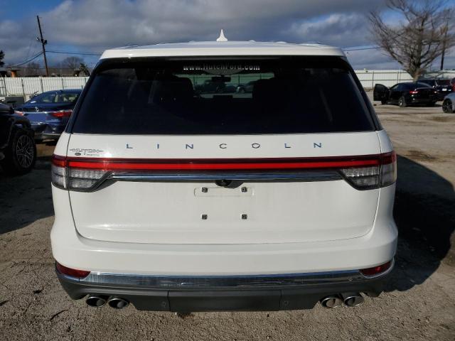 5LM5J7XC3LGL31154 - 2020 LINCOLN AVIATOR RESERVE WHITE photo 6