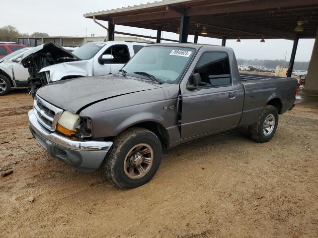 1FTYR10C4YTA07195 - 2000 FORD RANGER GRAY photo 1