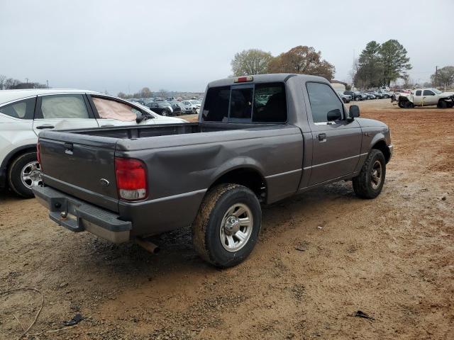 1FTYR10C4YTA07195 - 2000 FORD RANGER GRAY photo 3