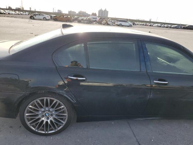 WBAHN83517DT73204 - 2007 BMW 750 BLACK photo 10