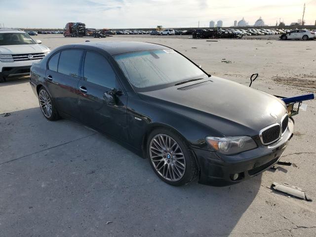 WBAHN83517DT73204 - 2007 BMW 750 BLACK photo 4