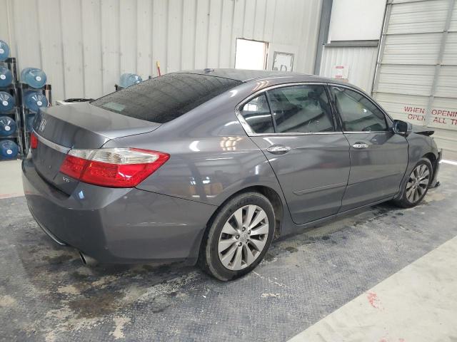 1HGCR3F85DA018738 - 2013 HONDA ACCORD EXL GRAY photo 3