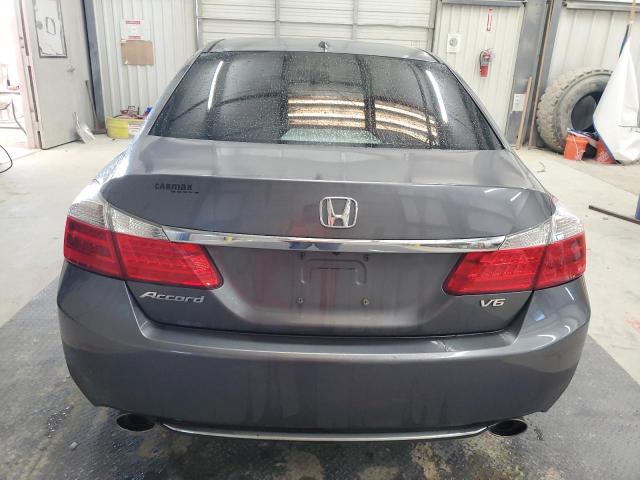 1HGCR3F85DA018738 - 2013 HONDA ACCORD EXL GRAY photo 6