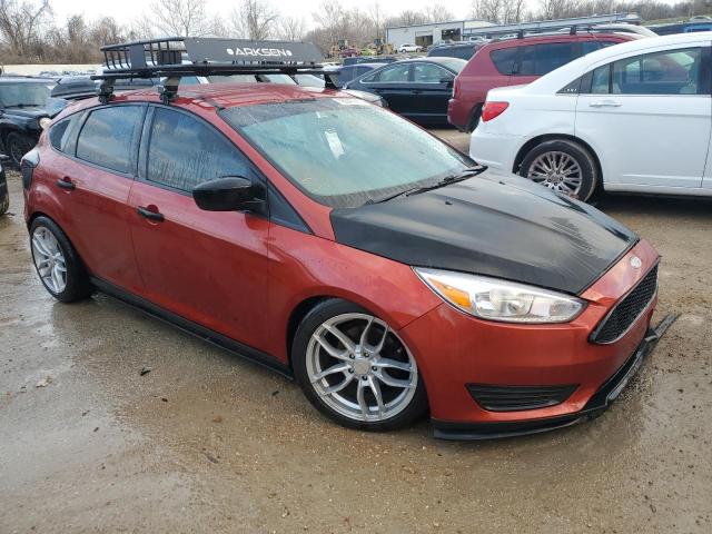 1FADP3K25JL324595 - 2018 FORD FOCUS SE ORANGE photo 4