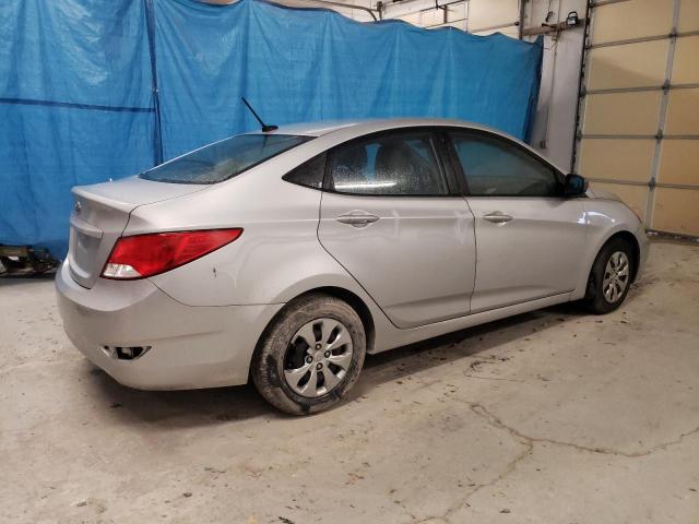 KMHCT4AE7HU204347 - 2017 HYUNDAI ACCENT SE SILVER photo 3